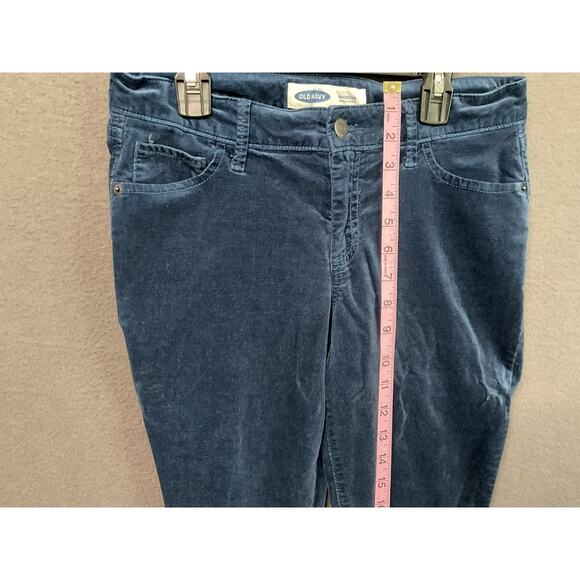 Old Navy Pants Womens 6 Petite Rockstar Super Skinny Velvet Corduroy Stretch - Picture 3 of 10